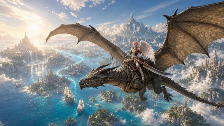 Lineage2AI AI MMORPG projekti illustratsioon 3