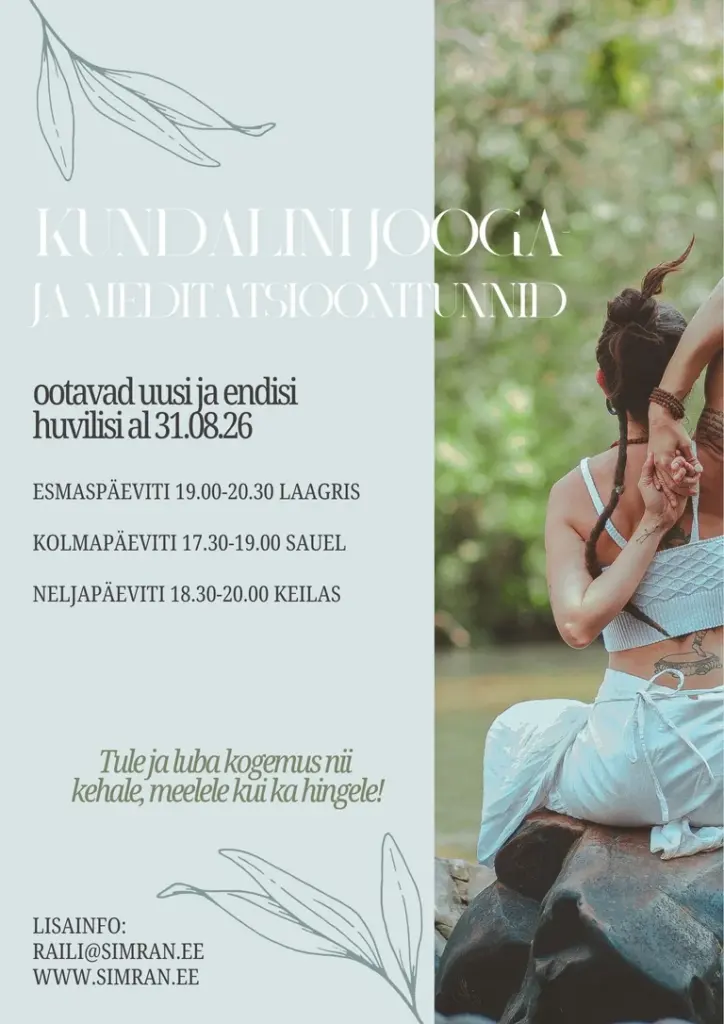 Kundalini jooga Sauel 9. septembril: algajad võivad liituda